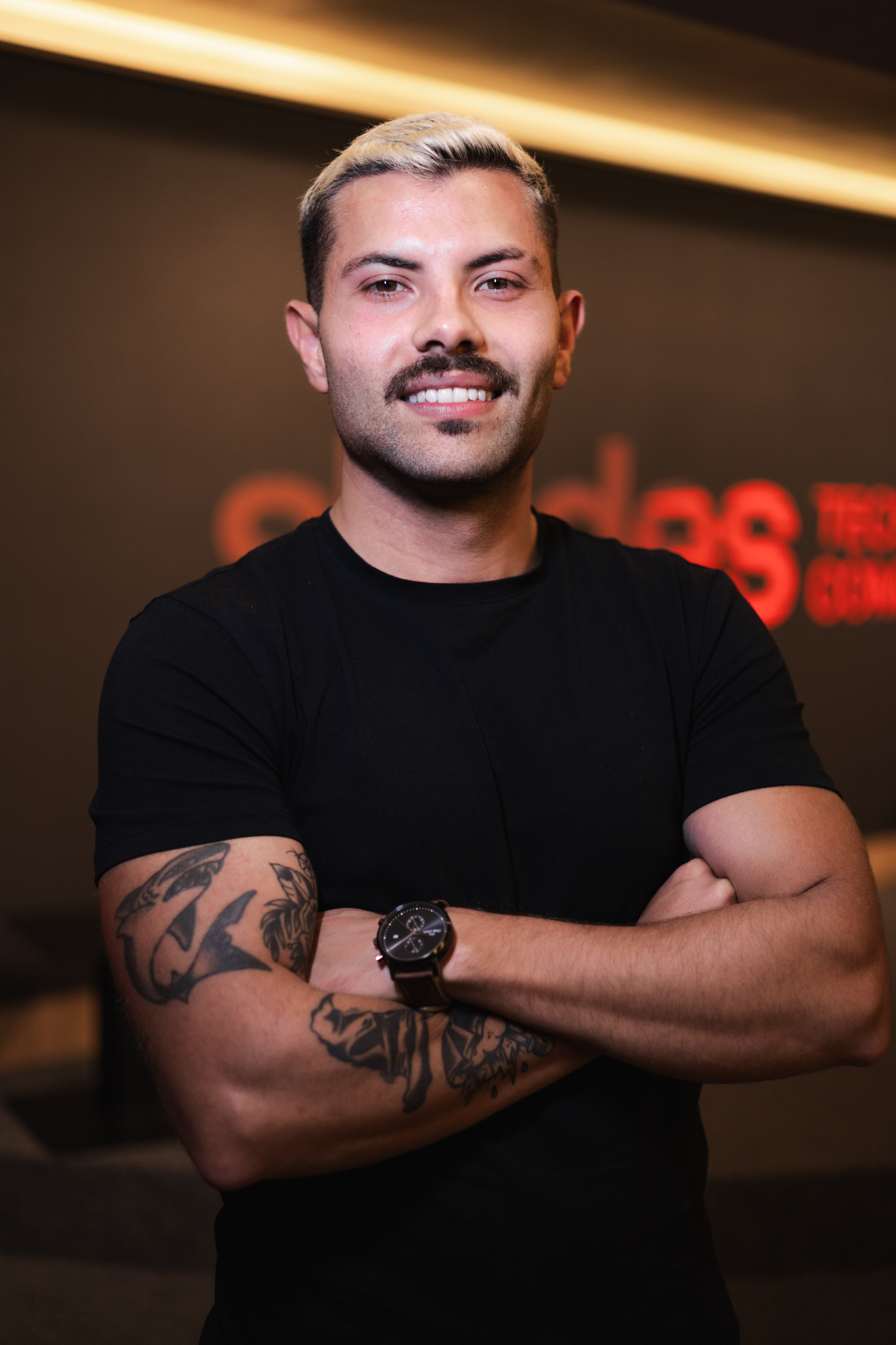 Tech community member speaking